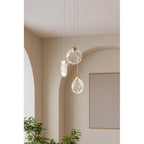 Metropolitan Lighting N2373-732-L Legacy Brass Briselle 10'' Led Pendant Image 3