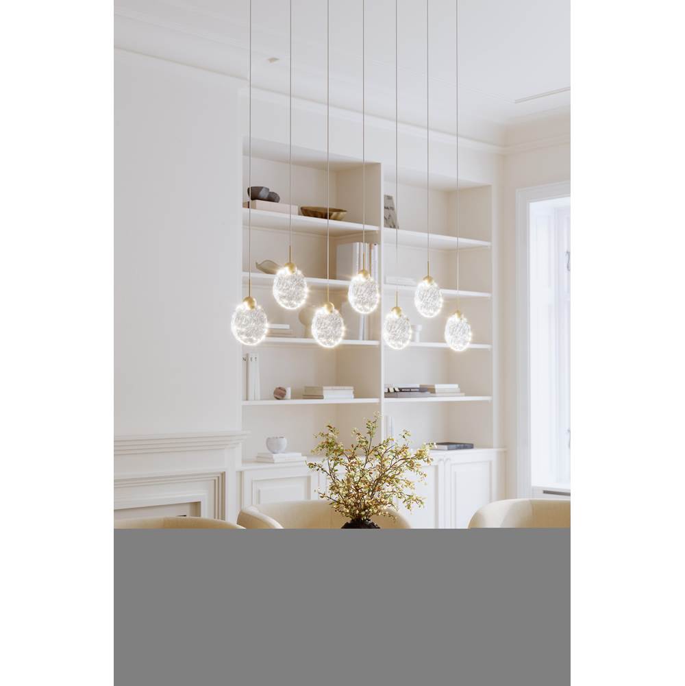 Metropolitan Lighting N2377-732-L Legacy Brass Briselle 47.25'' Led Pendant Image 3