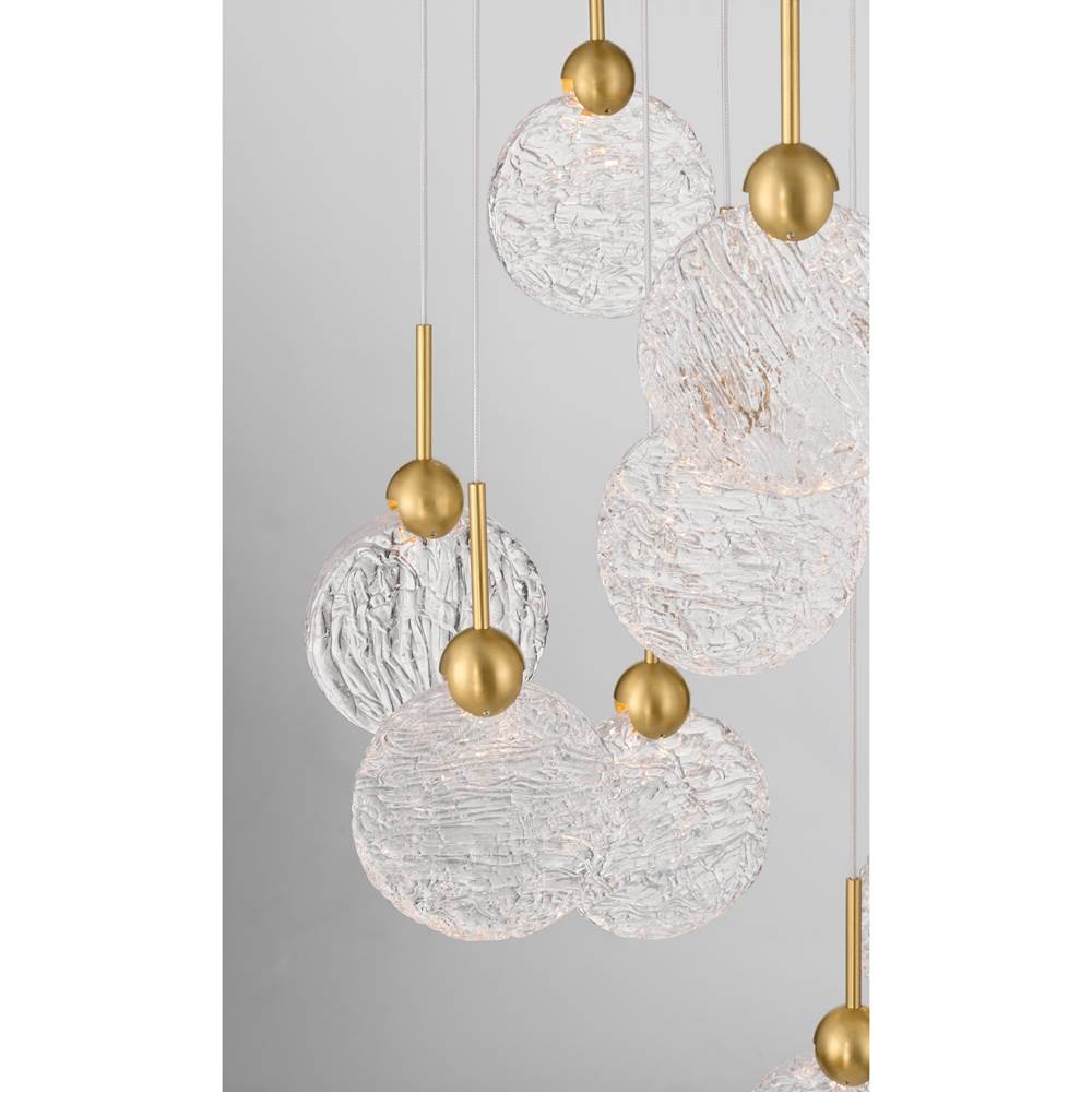 Metropolitan Lighting N2379-732-L Legacy Brass Briselle 24'' Led Pendant Image 5