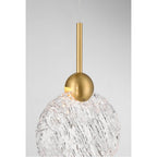 Metropolitan Lighting N2379-732-L Legacy Brass Briselle 24'' Led Pendant Image 4