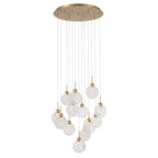 Metropolitan Lighting N2379-732-L Legacy Brass Briselle 24'' Led Pendant Image 1