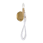 Metropolitan Lighting N3121-732 Legacy Brass Glassara 16.5'' High 1-light Wall Sconce Image 6