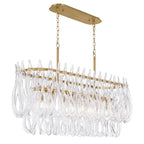 Metropolitan Lighting Glassara 48'' 8-light Linear Chandelier
