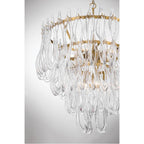 Metropolitan Lighting N3128-732 Legacy Brass Glassara 31.75'' 10-light Pendant Image 6