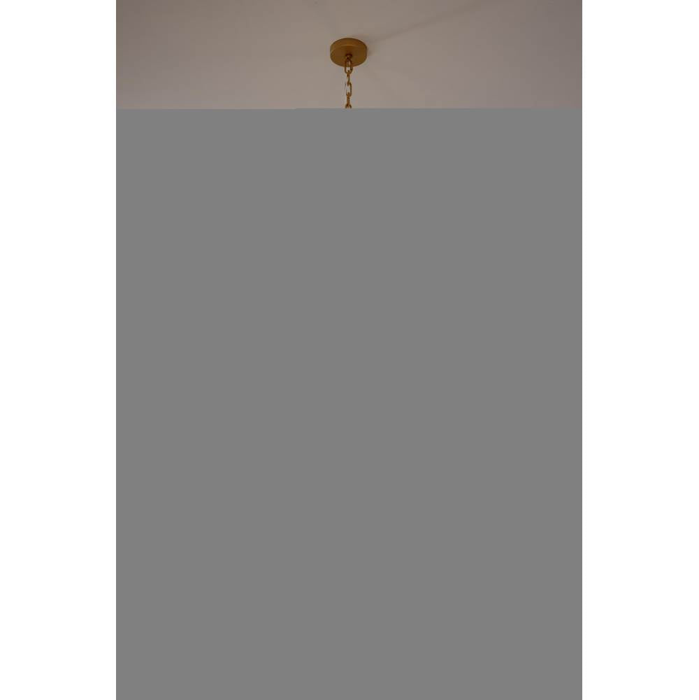 Metropolitan Lighting N3128-732 Legacy Brass Glassara 31.75'' 10-light Pendant Image 3