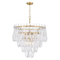 Metropolitan Lighting N3128-732 Legacy Brass Glassara 31.75'' 10-light Pendant Image 1