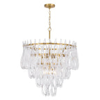 Metropolitan Lighting N3128-732 Legacy Brass Glassara 31.75'' 10-light Pendant Image 1