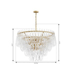 Metropolitan Lighting N3129-732 Legacy Brass Glassara 39.75'' 15-light Pendant Image 2