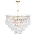 Metropolitan Lighting N3129-732 Legacy Brass Glassara 39.75'' 15-light Pendant Image 1