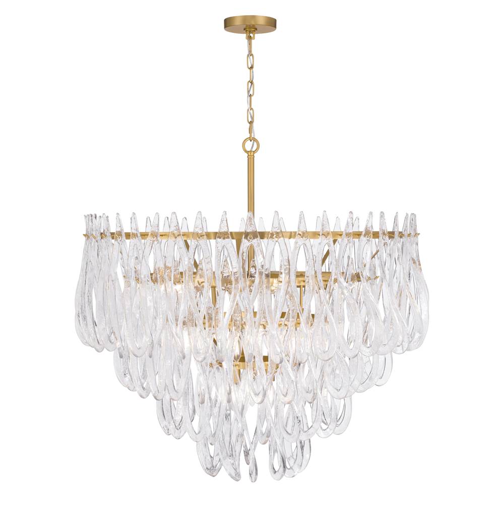 Metropolitan Lighting N3129-732 Legacy Brass Glassara 39.75'' 15-light Pendant Image 1