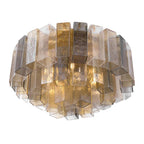 Metropolitan Lighting N3145-MX-732 Legacy Brass Torvento 28'' 7-light Flush Mount Image 7