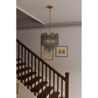 Metropolitan Lighting N3146-GS-732 Legacy Brass Torvento 17.75'' 6-light Pendant Image 3
