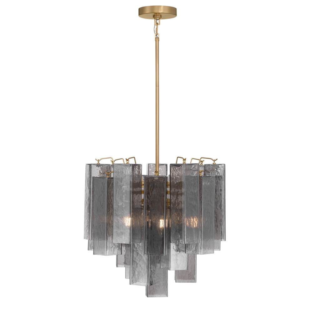 Metropolitan Lighting N3146-GS-732 Legacy Brass Torvento 17.75'' 6-light Pendant Image 1