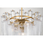 Metropolitan Lighting N3148-732 Legacy Brass Torvento 25.25'' 9-light Pendant Image 5
