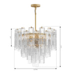 Metropolitan Lighting N3148-732 Legacy Brass Torvento 25.25'' 9-light Pendant Image 2