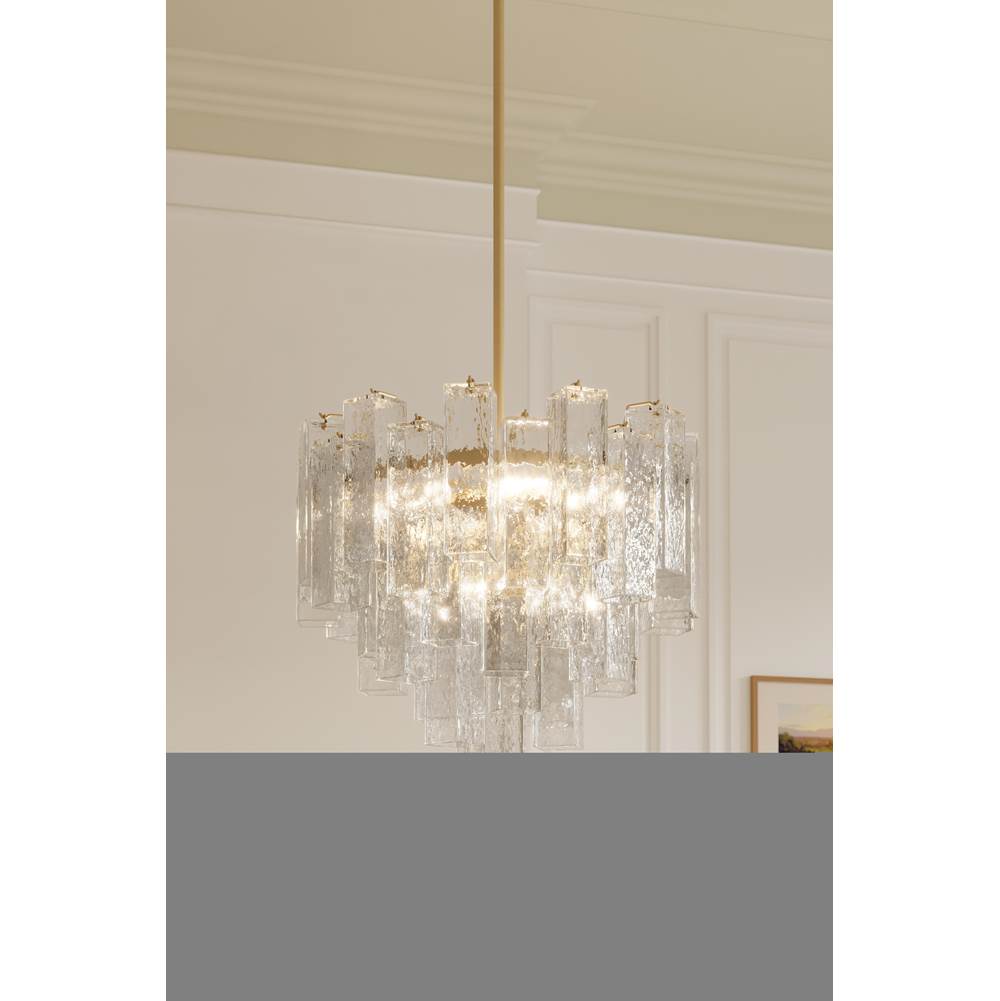Metropolitan Lighting N3148-732 Legacy Brass Torvento 25.25'' 9-light Pendant Image 3