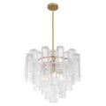 Metropolitan Lighting N3148-732 Legacy Brass Torvento 25.25'' 9-light Pendant Image 1