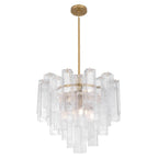 Metropolitan Lighting N3148-732 Legacy Brass Torvento 25.25'' 9-light Pendant Image 1
