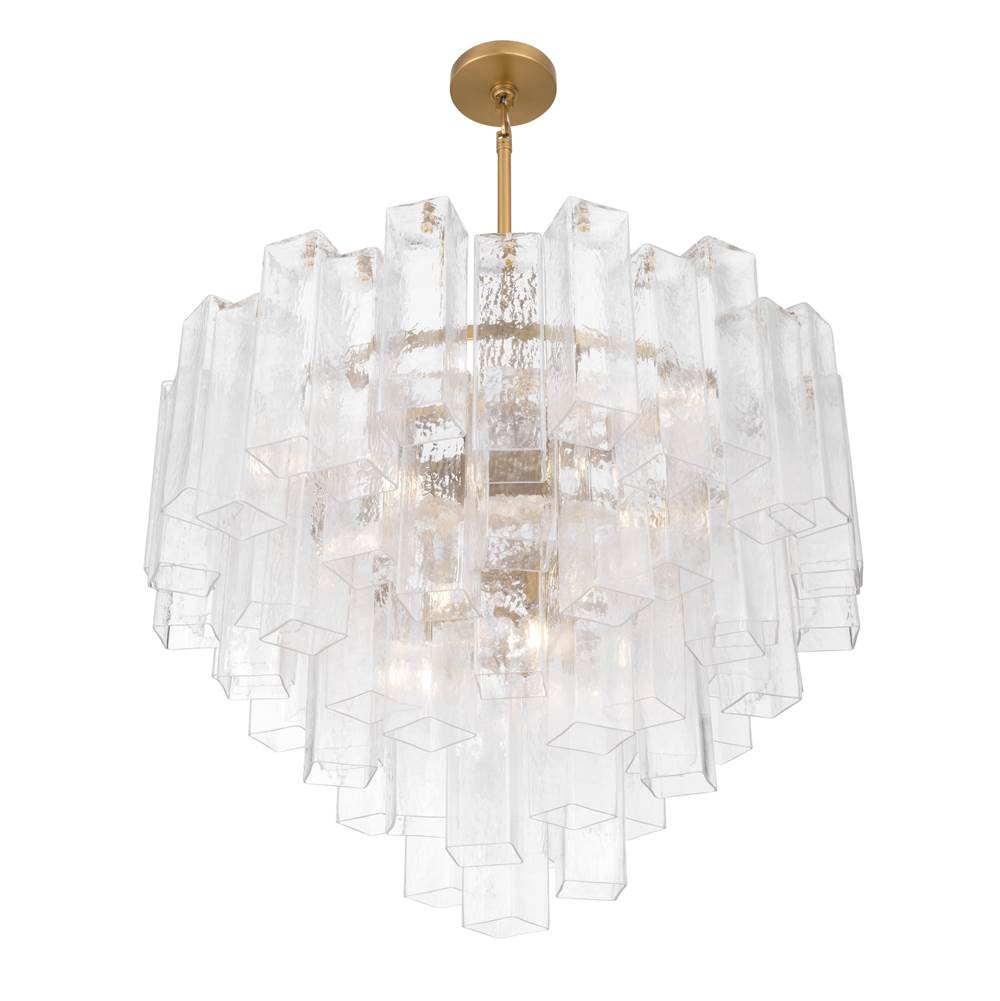 Metropolitan Lighting N3149-732 Legacy Brass Torvento 32.75'' 15-light Pendant Image 7