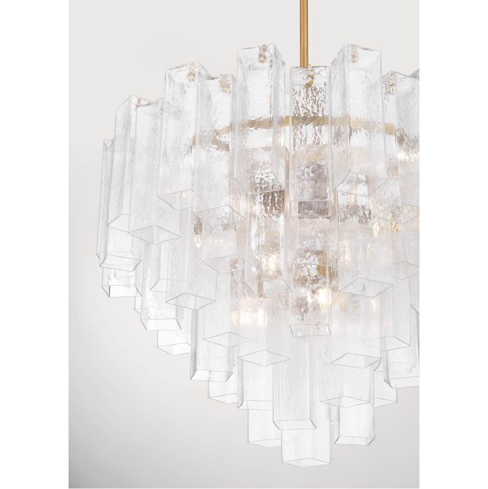 Metropolitan Lighting N3149-732 Legacy Brass Torvento 32.75'' 15-light Pendant Image 6