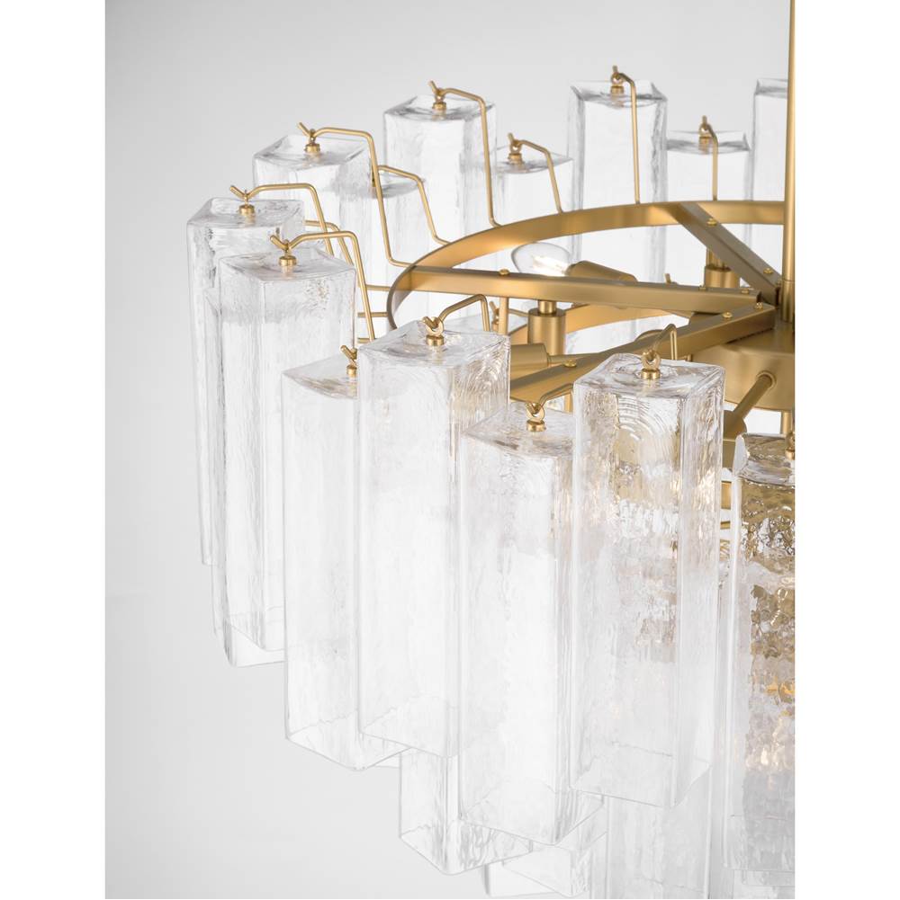 Metropolitan Lighting N3149-732 Legacy Brass Torvento 32.75'' 15-light Pendant Image 5