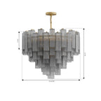 Metropolitan Lighting N3149-GS-732 Legacy Brass Torvento 32.75'' 15-light Pendant Image 2