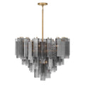 Metropolitan Lighting N3149-GS-732 Legacy Brass Torvento 32.75'' 15-light Pendant Image 1