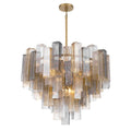 Metropolitan Lighting N3149-MX-732 Legacy Brass Torvento 32.75'' 15-light Pendant Image 1
