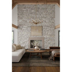 Metropolitan Lighting N3318-891 Textured Dusken Brass Dorianne 34'' 12-light Chandelier Image 4