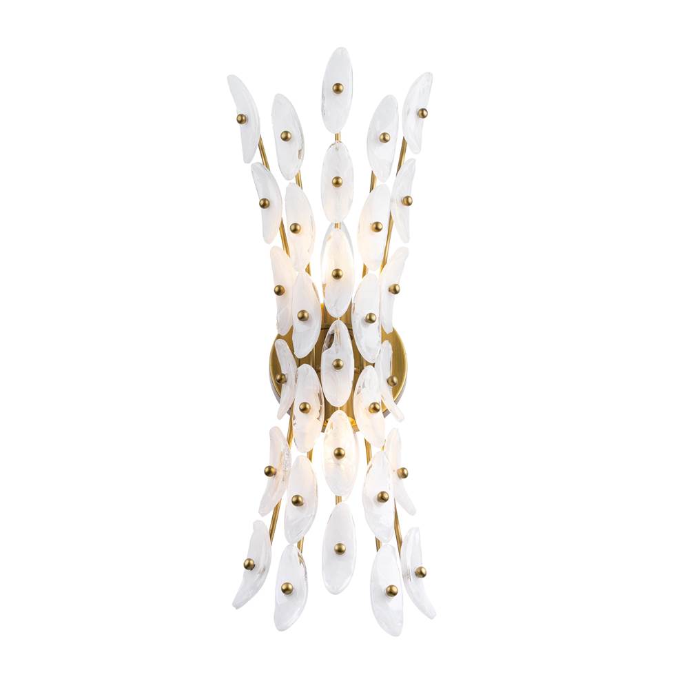 Metropolitan Lighting N3402-870 Painted Legacy Brass Sorra 21.5'' High 2-light Wall Sconce Image 1