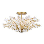 Metropolitan Lighting Sorra 24'' 6-light Semi-flush Mount