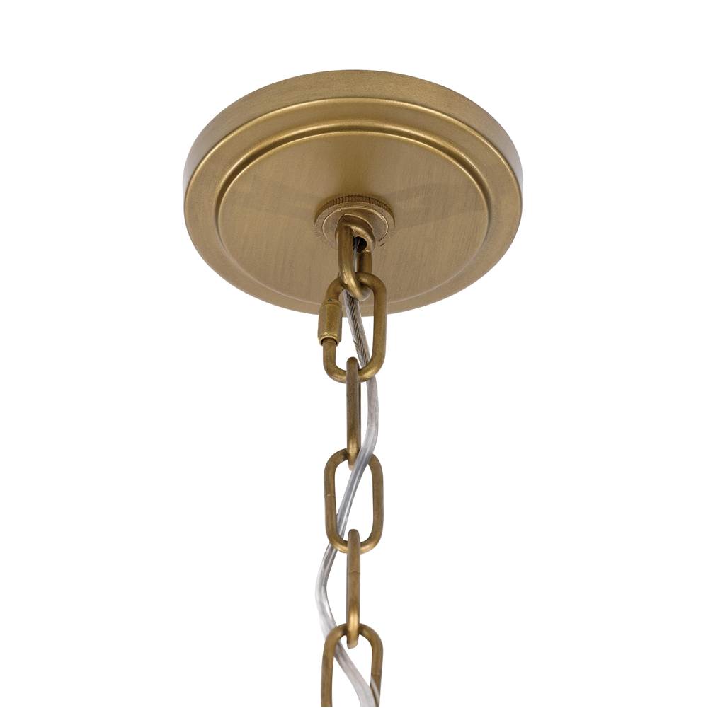 Metropolitan Lighting N3409-870 Painted Legacy Brass Sorra 40'' 14-light Chandelier Image 3