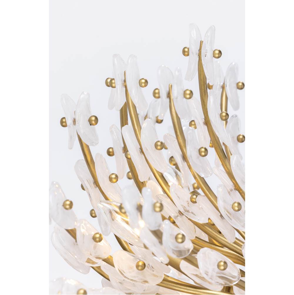 Metropolitan Lighting N3409-870 Painted Legacy Brass Sorra 40'' 14-light Chandelier Image 7