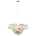Metropolitan Lighting N3409-870 Painted Legacy Brass Sorra 40'' 14-light Chandelier Image 1