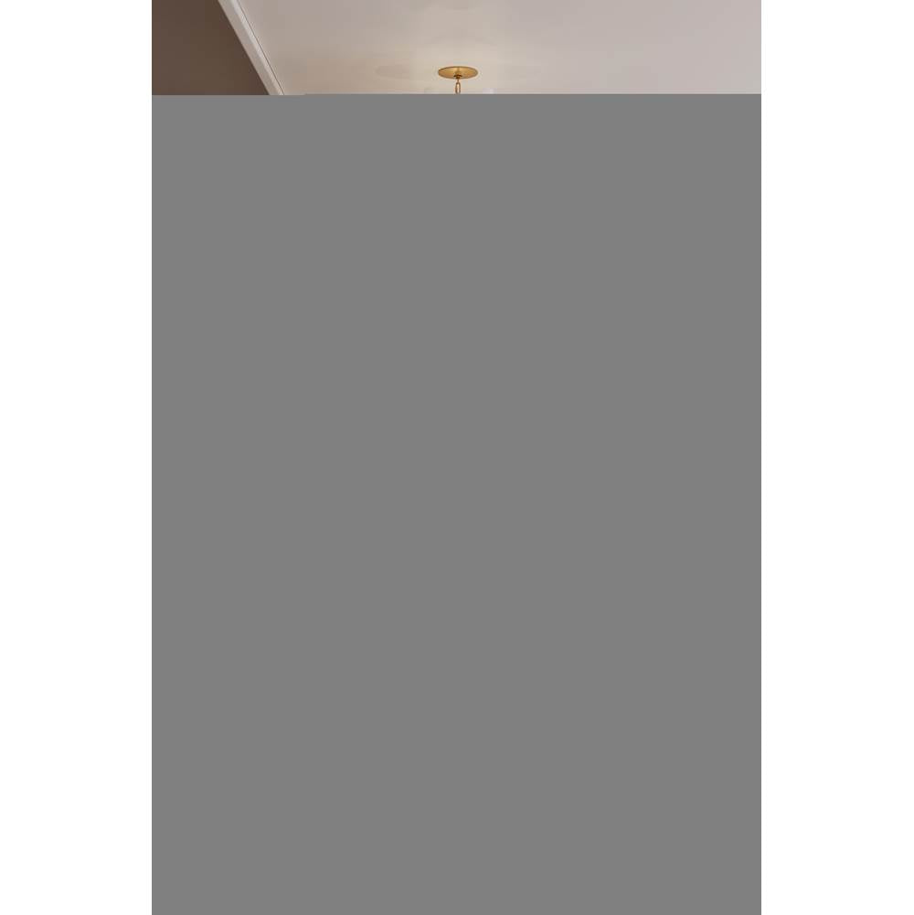 Metropolitan Lighting N3424-870 Painted Legacy Brass Vellinor 28'' 4-light Semi-flush Mount Image 4