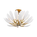 Metropolitan Lighting N3424-870 Painted Legacy Brass Vellinor 28'' 4-light Semi-flush Mount Image 1