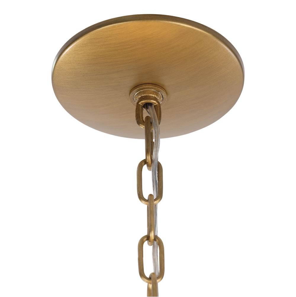 Metropolitan Lighting N3428-870 Painted Legacy Brass Vellinor 42'' 10-light Chandelier Image 3