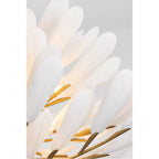 Metropolitan Lighting N3428-870 Painted Legacy Brass Vellinor 42'' 10-light Chandelier Image 6