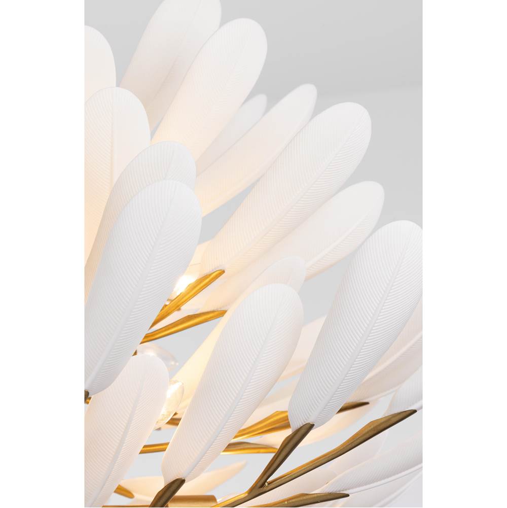 Metropolitan Lighting N3428-870 Painted Legacy Brass Vellinor 42'' 10-light Chandelier Image 6