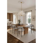 Metropolitan Lighting N3428-870 Painted Legacy Brass Vellinor 42'' 10-light Chandelier Image 5