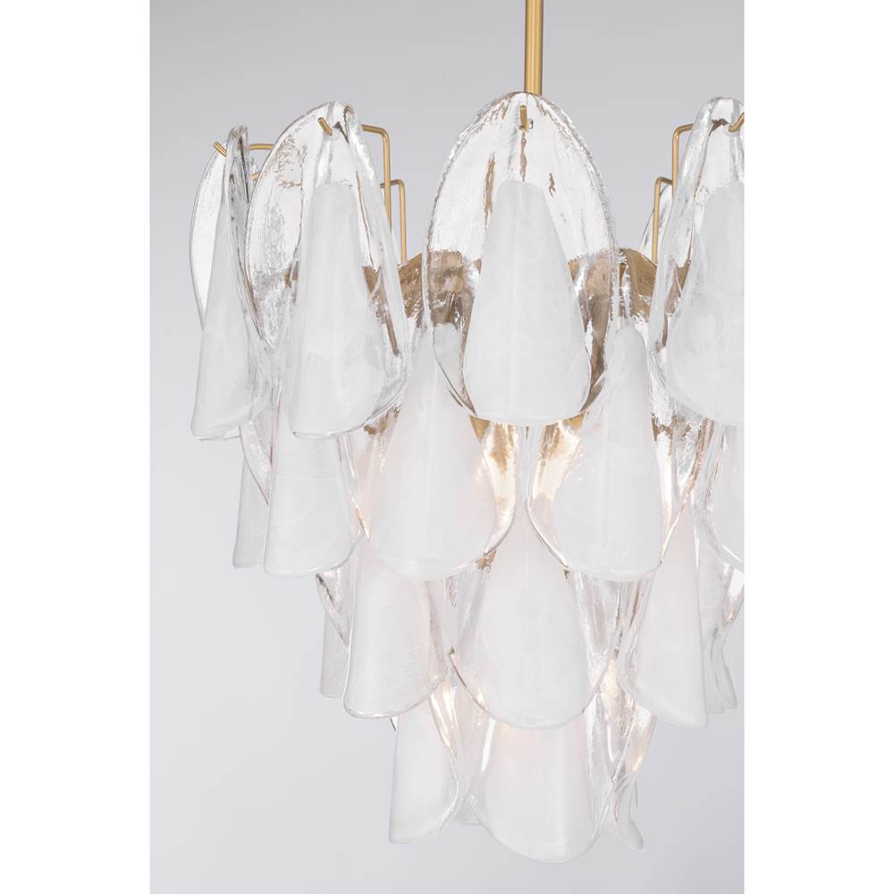 Metropolitan Lighting N3475-732 Legacy Brass Verla Crest 18'' 5-light Pendant Image 5