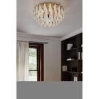 Metropolitan Lighting N3477-732 Legacy Brass Verla Crest 31.25'' 11-light Flush Mount Image 3