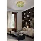 Metropolitan Lighting N3477-G-732 Legacy Brass Verla Crest 31.25'' 11-light Flush Mount Image 3