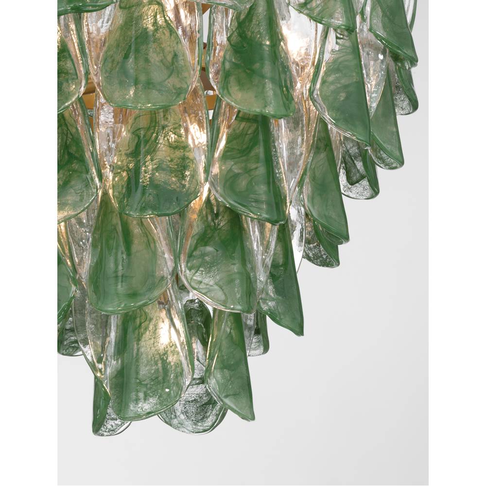 Metropolitan Lighting N3478-G-732 Legacy Brass Verla Crest 22.5'' 13-light Pendant Image 4