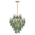 Metropolitan Lighting N3478-G-732 Legacy Brass Verla Crest 22.5'' 13-light Pendant Image 1