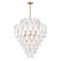 Metropolitan Lighting N3479-732 Legacy Brass Verla Crest 32.5'' 21-light Pendant Image 1