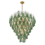 Metropolitan Lighting N3479-G-732 Legacy Brass Verla Crest 32.5'' 21-light Pendant Image 5
