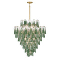 Metropolitan Lighting N3479-G-732 Legacy Brass Verla Crest 32.5'' 21-light Pendant Image 1