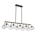 Metropolitan Lighting N3507-860 Dark Bronze Lenora 47'' 10-light Linear Chandelier Image 1
