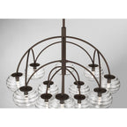 Metropolitan Lighting N3508-860 Dark Bronze Lenora 34.25'' 13-light Chandelier Image 4
